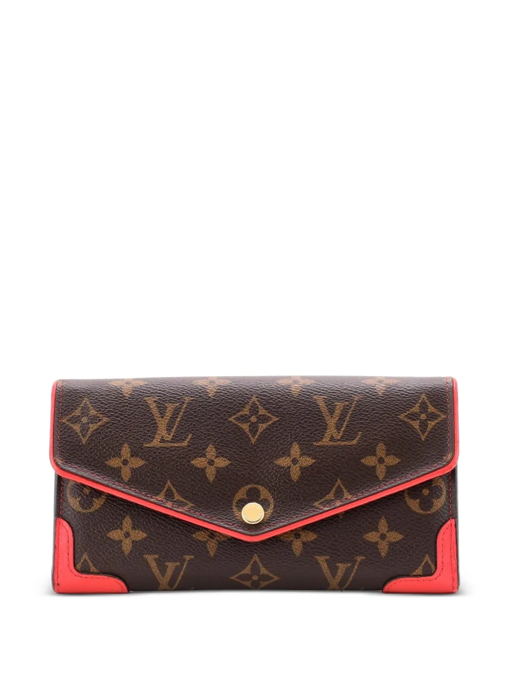 Louis Vuitton Pre-Owned Retiro Sarah Wallet Monogram Canvas small wallets - Marrone