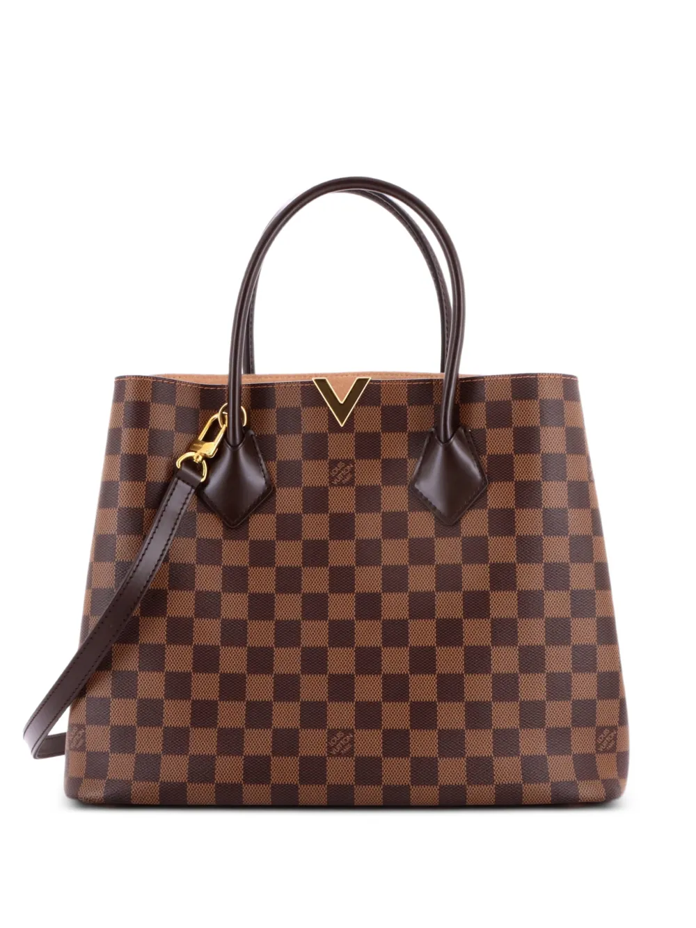 Louis Vuitton Pre-Owned Kensington Handbag Damier tote bag - Marrone