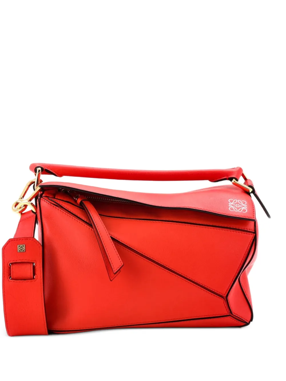 Loewe Pre-Owned Kleine Puzzle Satchel-Tasche - Rot