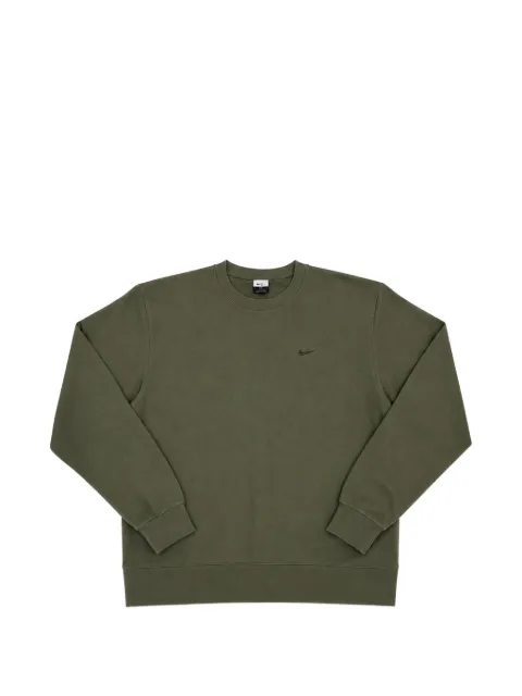 Nike logo-embroidered sweatshirt