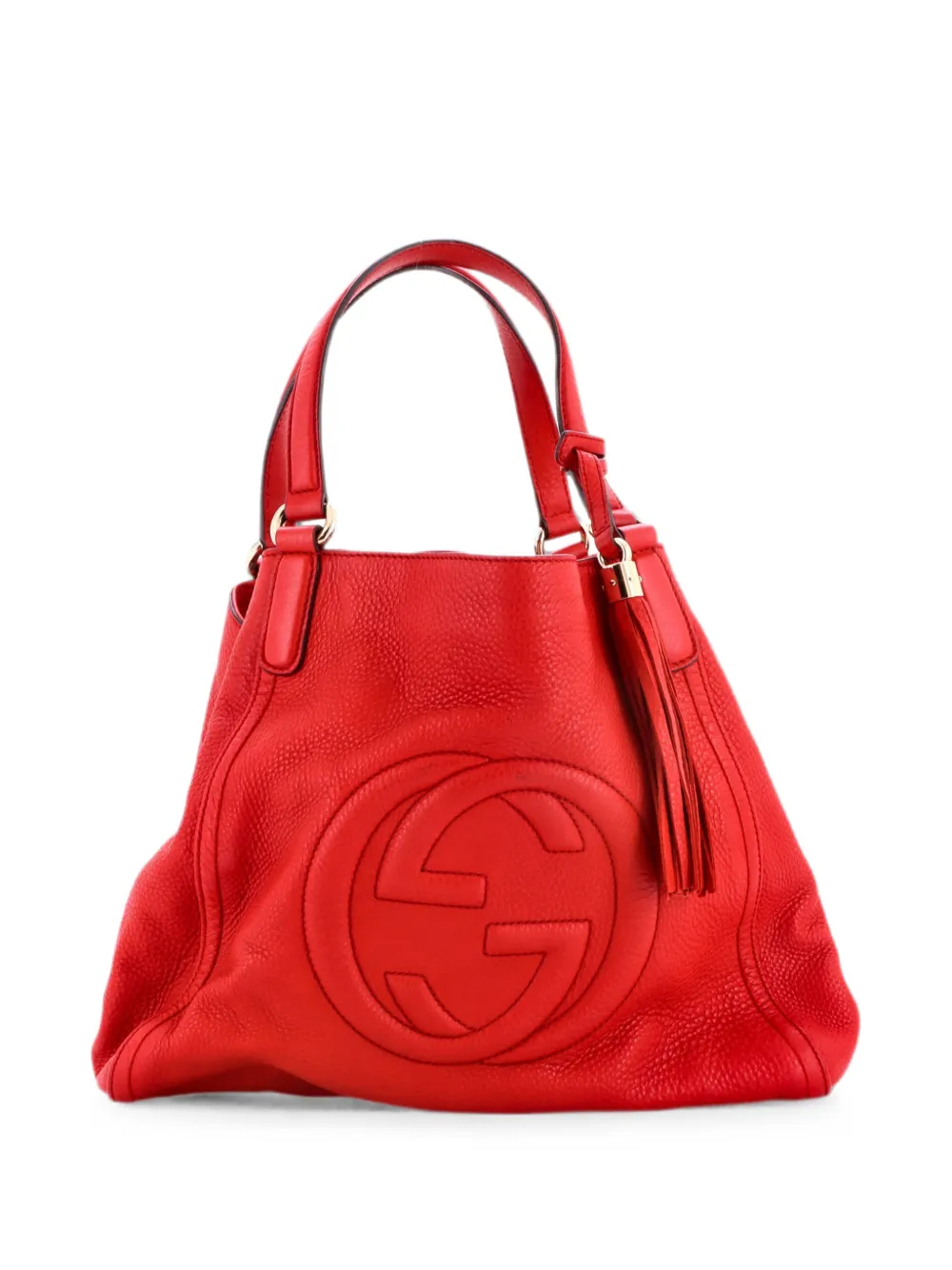 Gucci Pre-Owned Soho Leather Medium shoulder bag - Rosso
