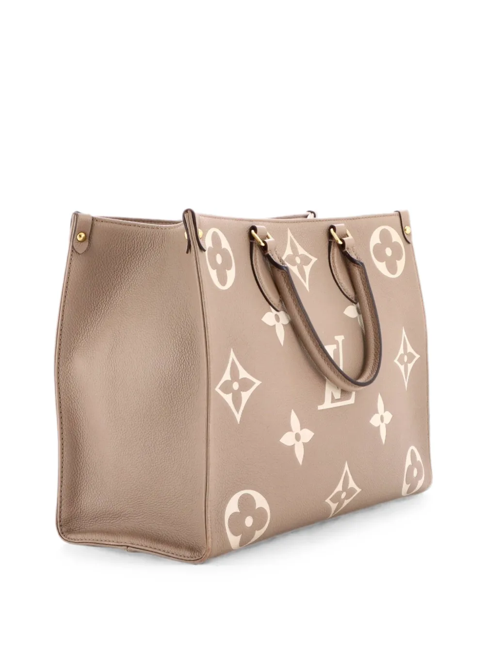 Louis Vuitton Pre-Owned OnTheGo Tote Bicolor Monogram Empreinte Giant MM shoulder bag - Toni neutri