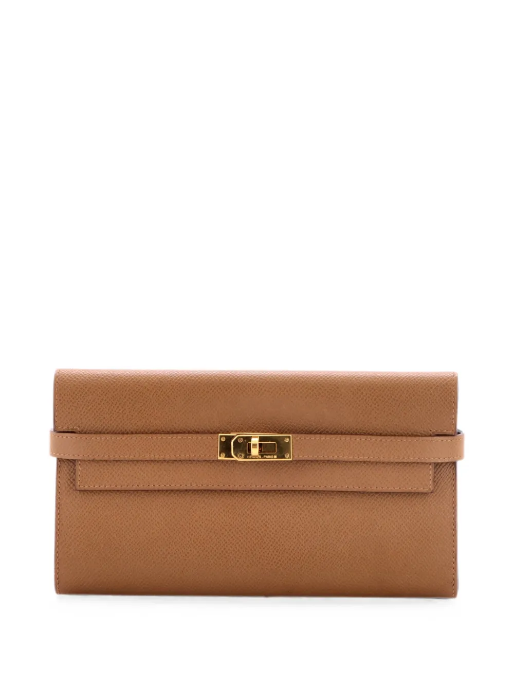 Hermès Pre-Owned Kelly Wallet Epsom Long small wallets - Marrone