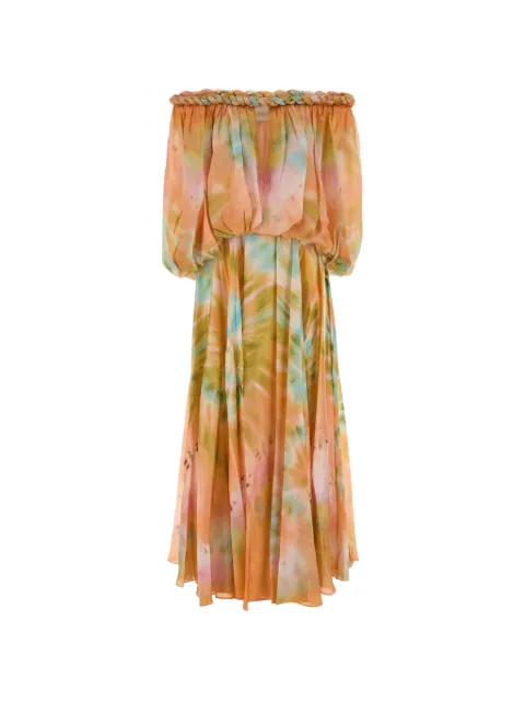 ZIMMERMANN Luna Twist off-the-shoulder gown