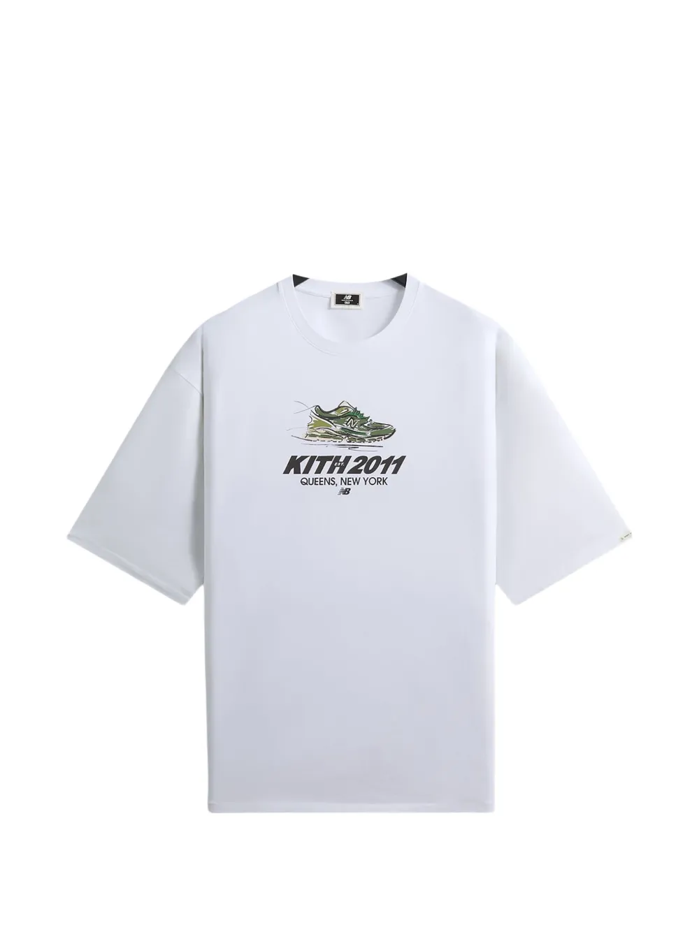 KITH x New Balance T-shirt con stampa grafica - Bianco