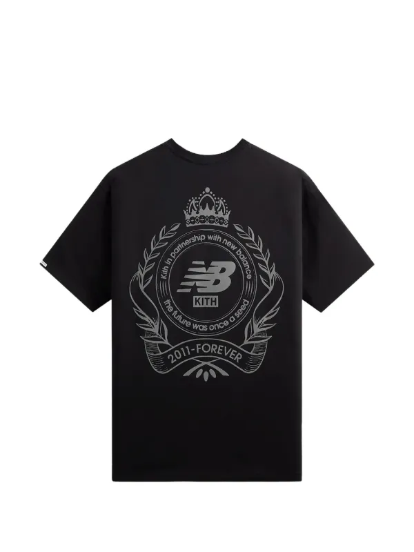 KITH x New Balance Crest Tシャツ | ブラック | FARFETCH JP