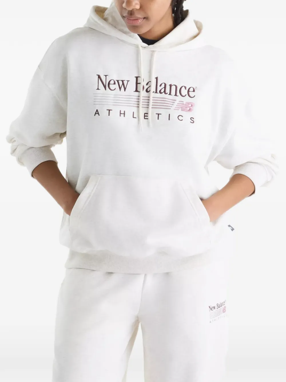 New Balance Trackside French terry hoodie - Toni neutri