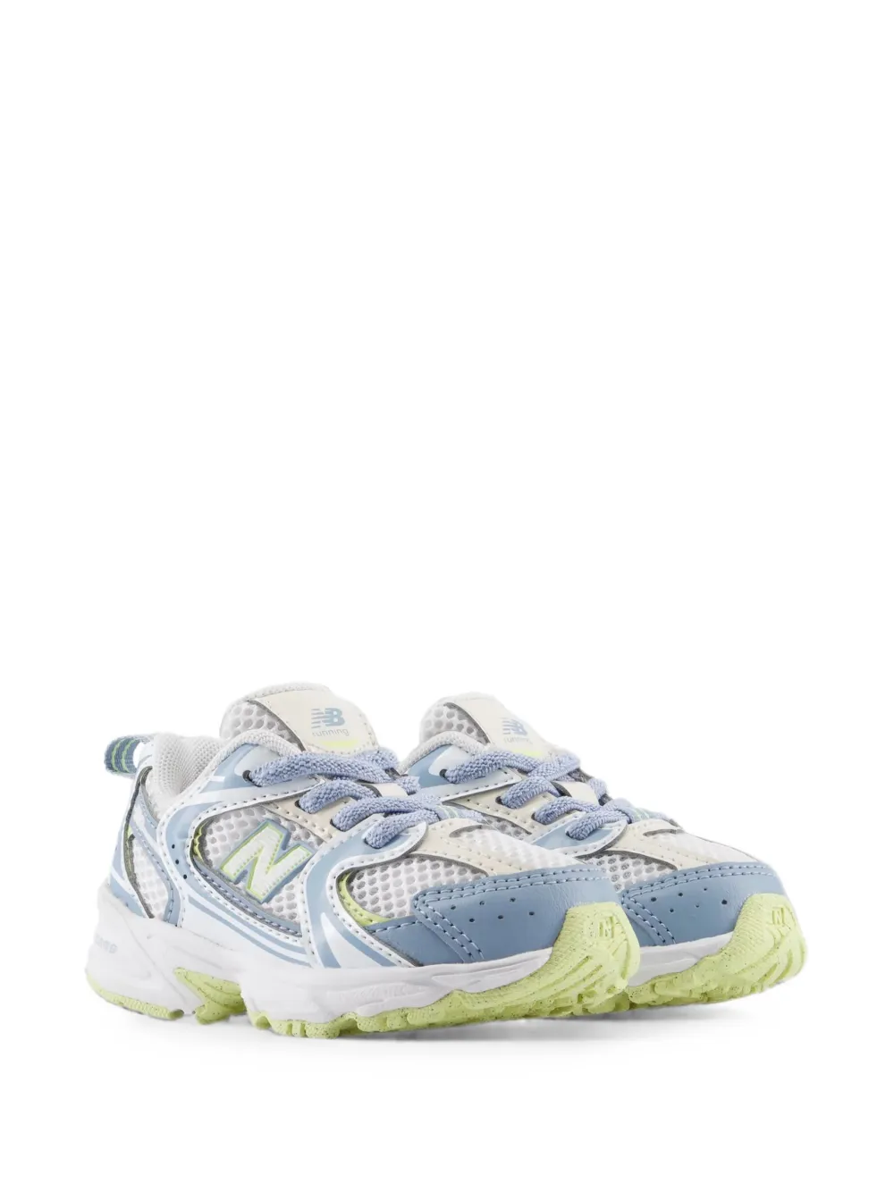 New Balance Kids 530 Bungee lace sneakers Wit