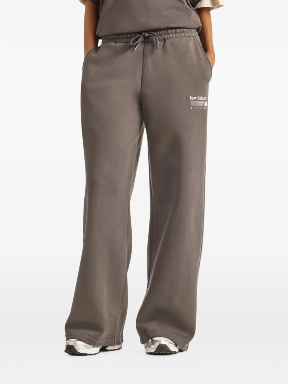 New Balance Trackside Fleece track pants - Grigio