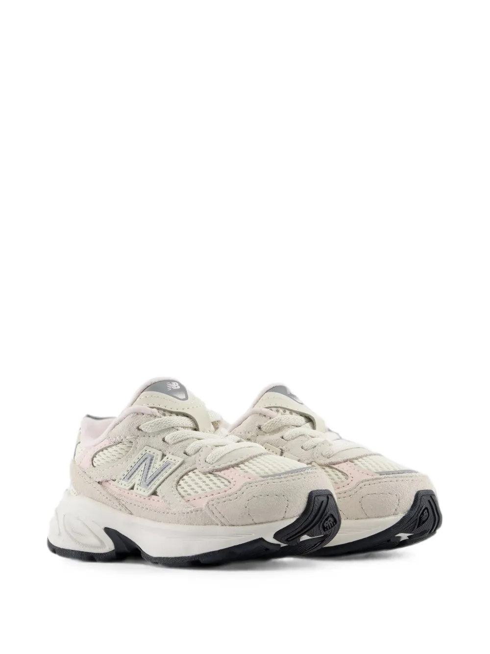 New Balance Kids ABZORB 2010 Bungee sneakers met mesh vlak Beige