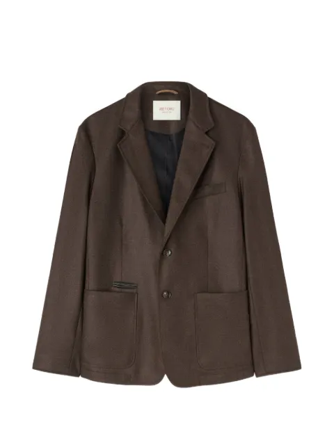 RETORI padded single-breasted blazer