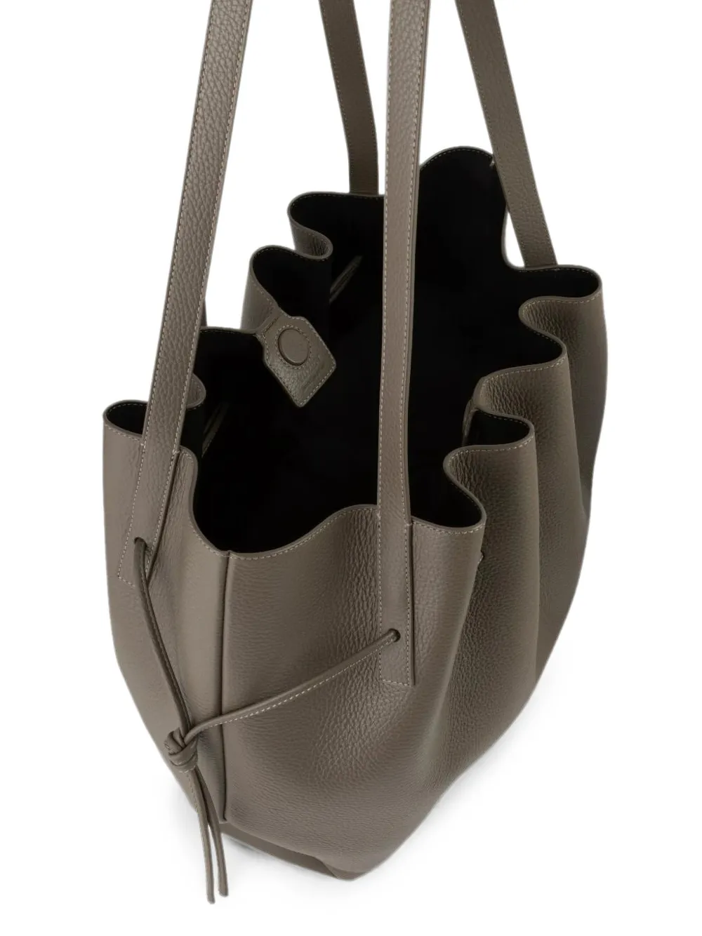 Yuzefi Scallop shopper Grijs