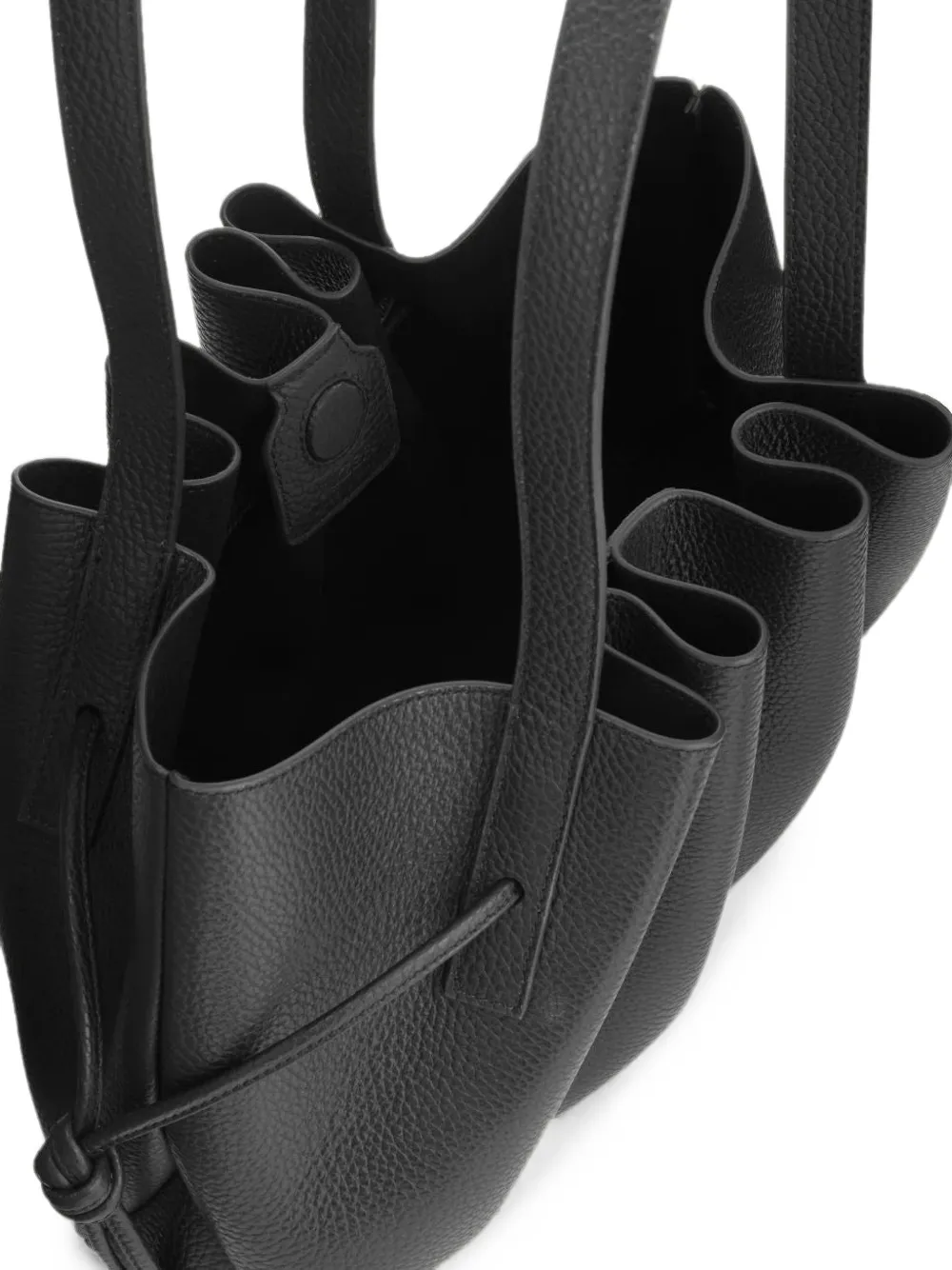 Yuzefi Scallop shopper Zwart