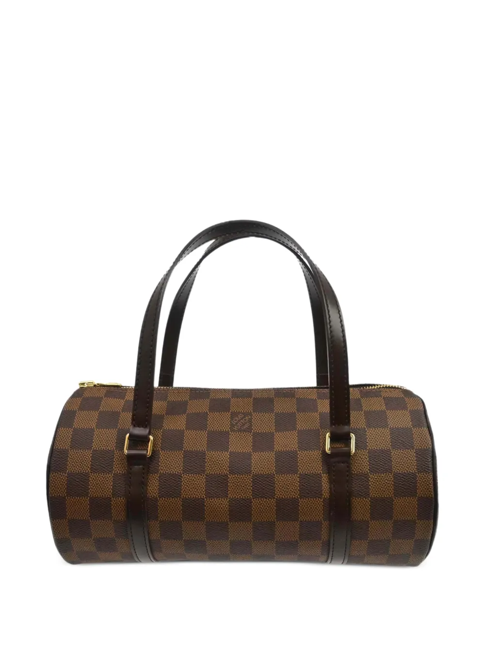 Louis Vuitton Pre-Owned 2008 26 Papillon Damier Ebene canvas tote bag - Braun
