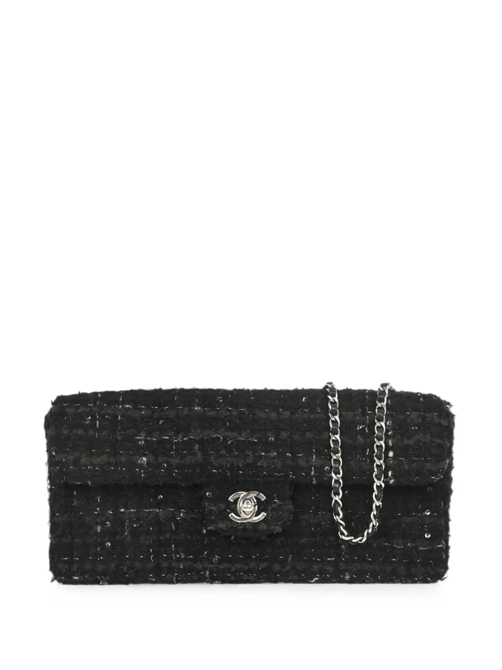 CHANEL Pre-Owned 2002 East West cross body bag - Nero