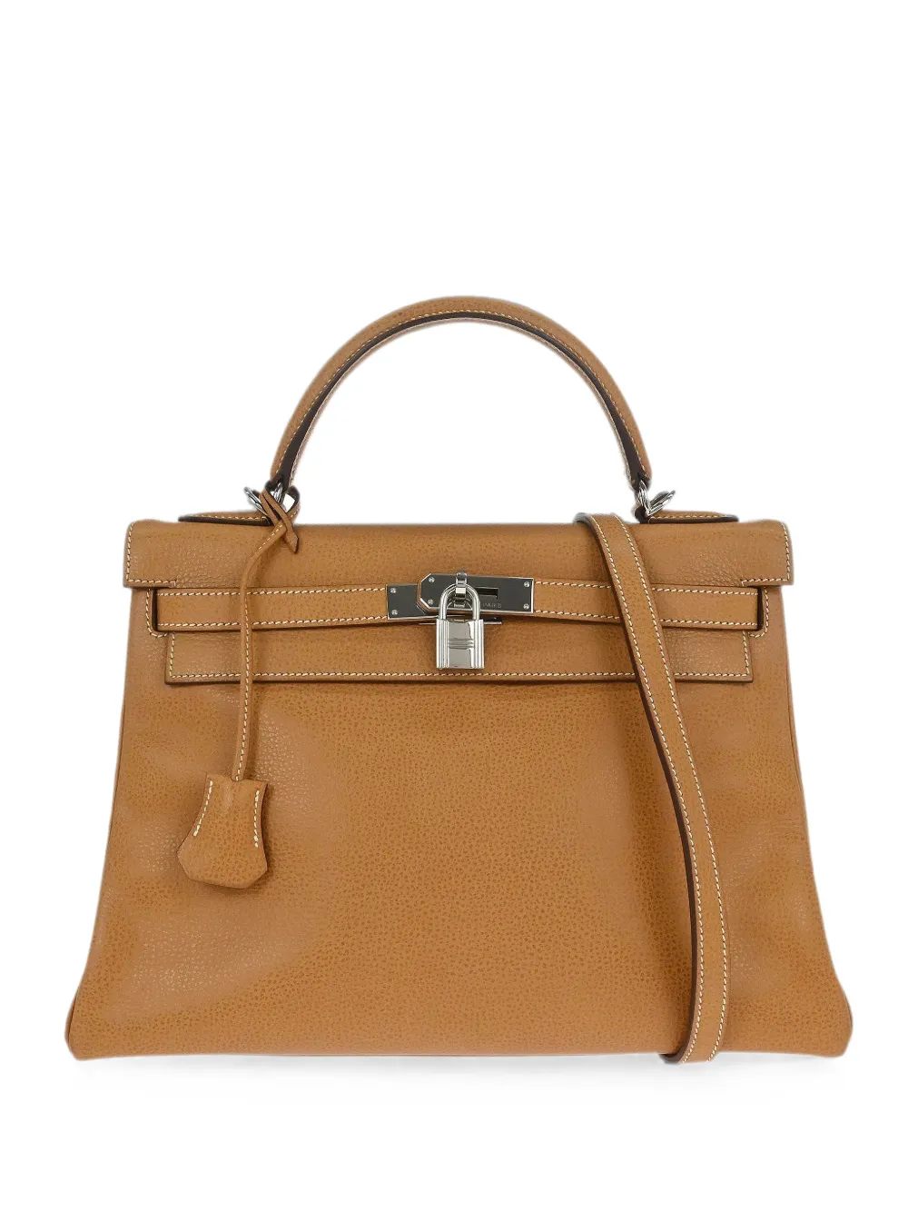 Hermès Pre-Owned 2006 Kelly 32 Retourne tote bag - Toni neutri