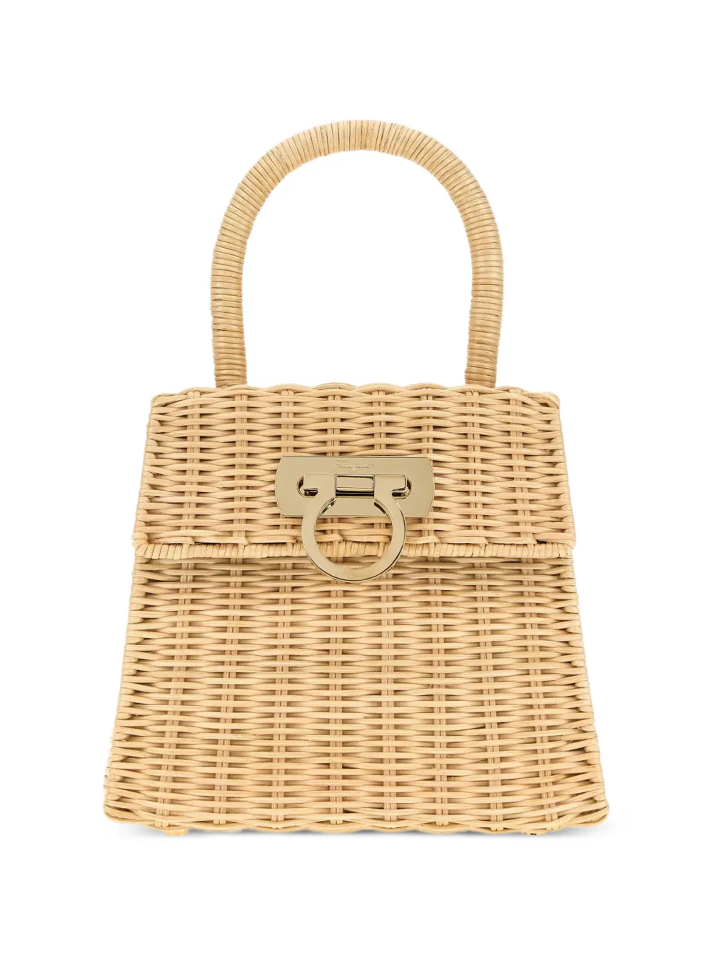 Ferragamo magnetic-fastening tote bag - Neutrals