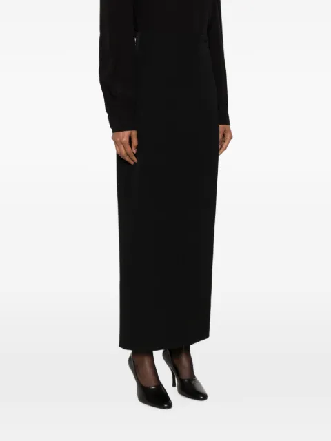 The Row Iphora slit mid skirt