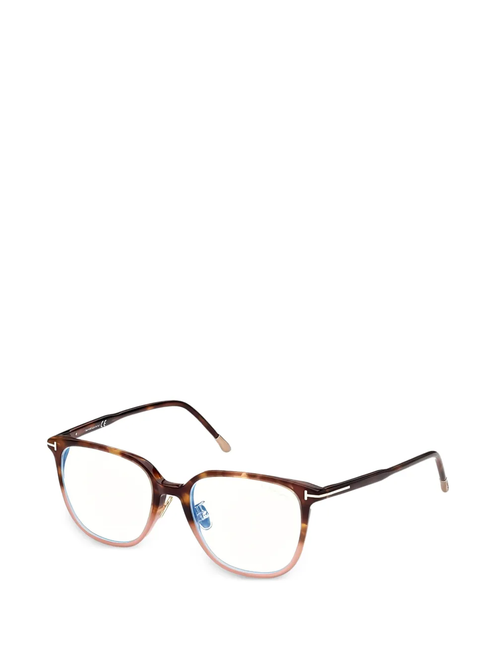 TOM FORD rectangle-frame glasses · One Size