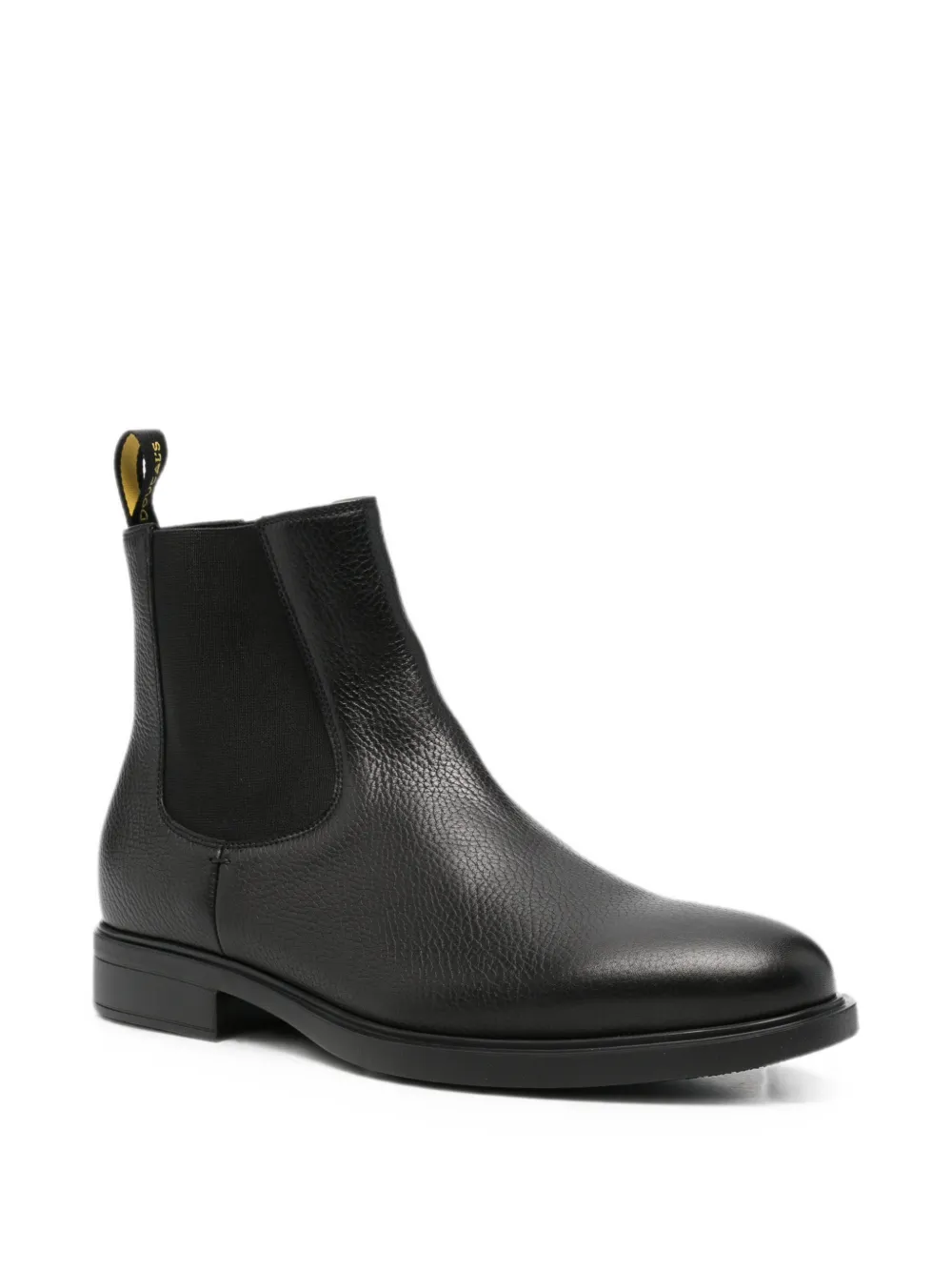 Doucal's Marcello leather boots Zwart
