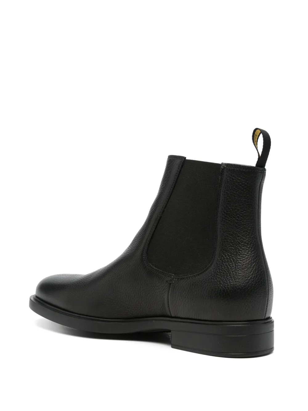 Doucal's Marcello leather boots Zwart