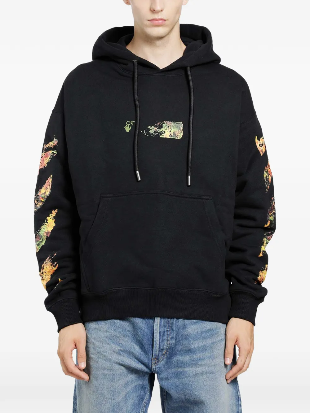 Off-White Spices Arrow Skate hoodie - Nero