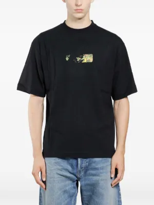 THUG CLUB slim-cut T-shirt | Black | FARFETCH