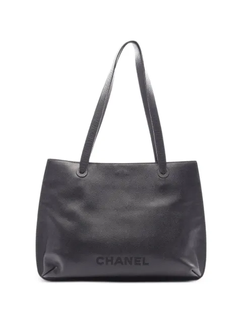 CHANEL Pre-Owned 1997-1999 logo-detail tote bag