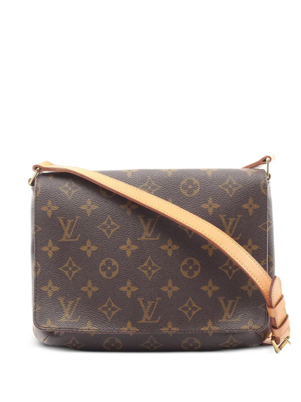 Louis Vuitton Pre-Owned 2002 Musette Tango Monogram shoulder bag - Braun