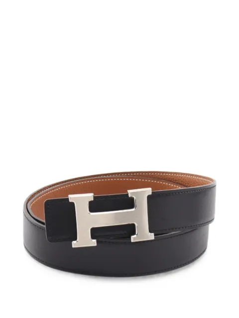 Hermès Pre-Owned 2010s Constance reversible leather belt