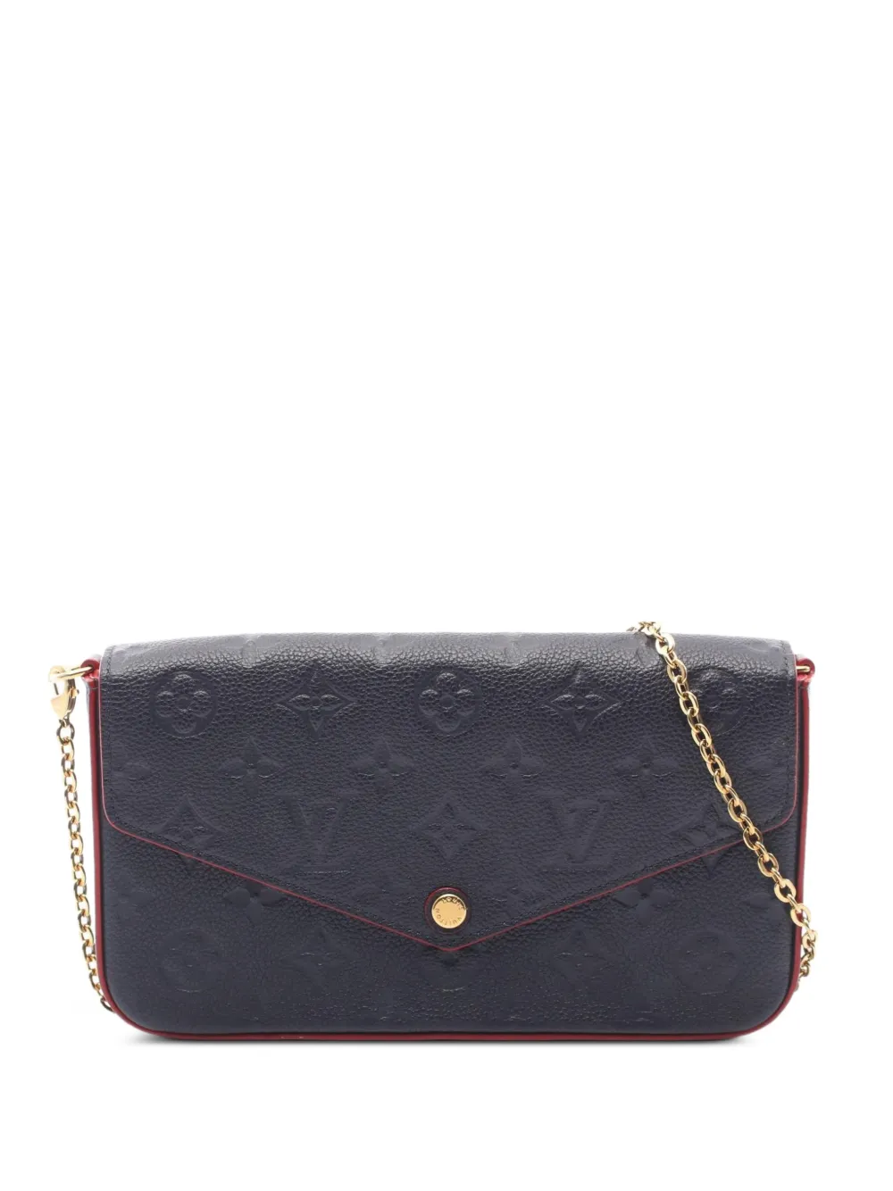 Louis Vuitton Pre-Owned 2010s monogram Felicie wallet - Blue