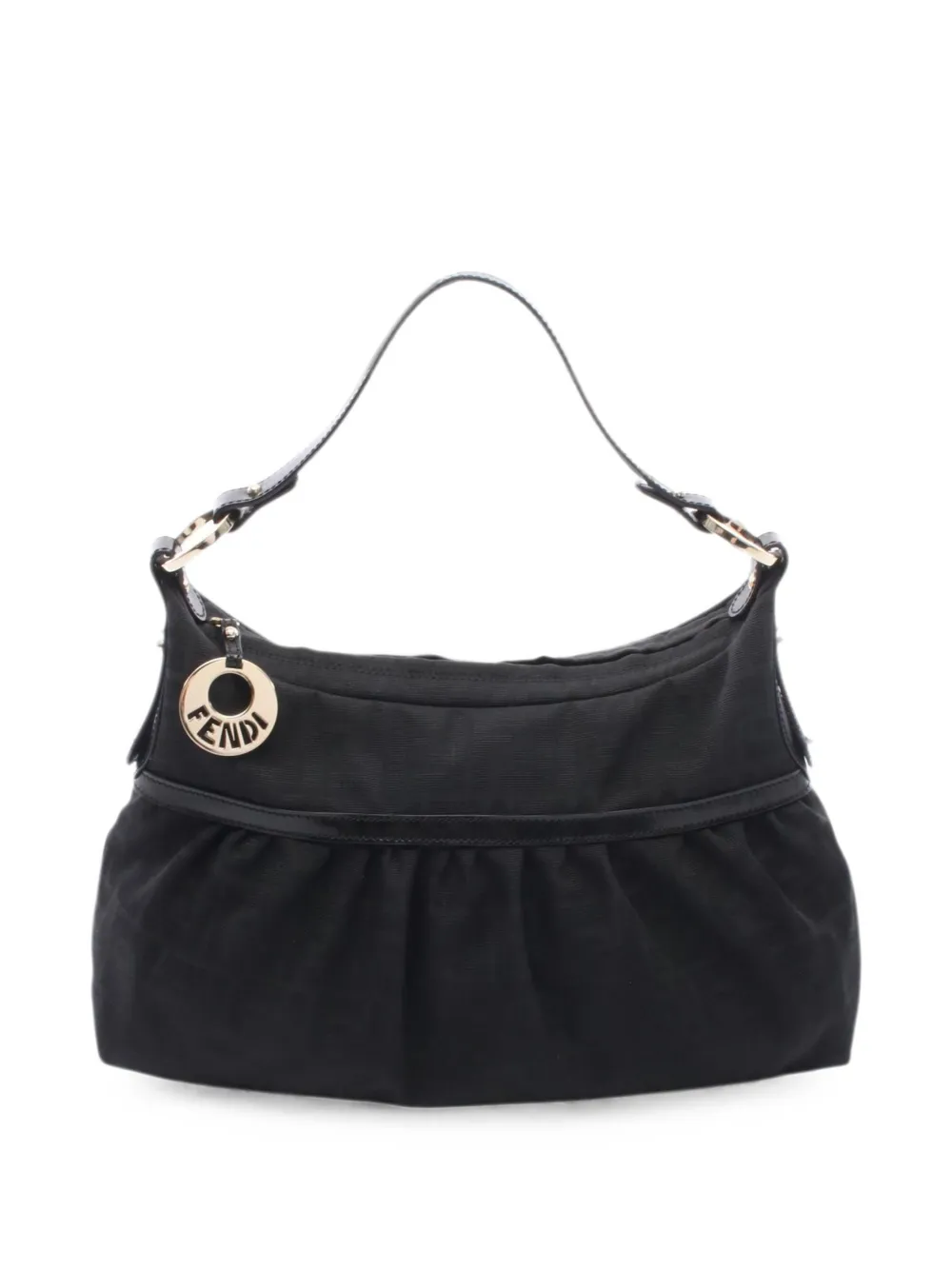 Fendi Pre-Owned 2010s Zucca shoulder bag - Black