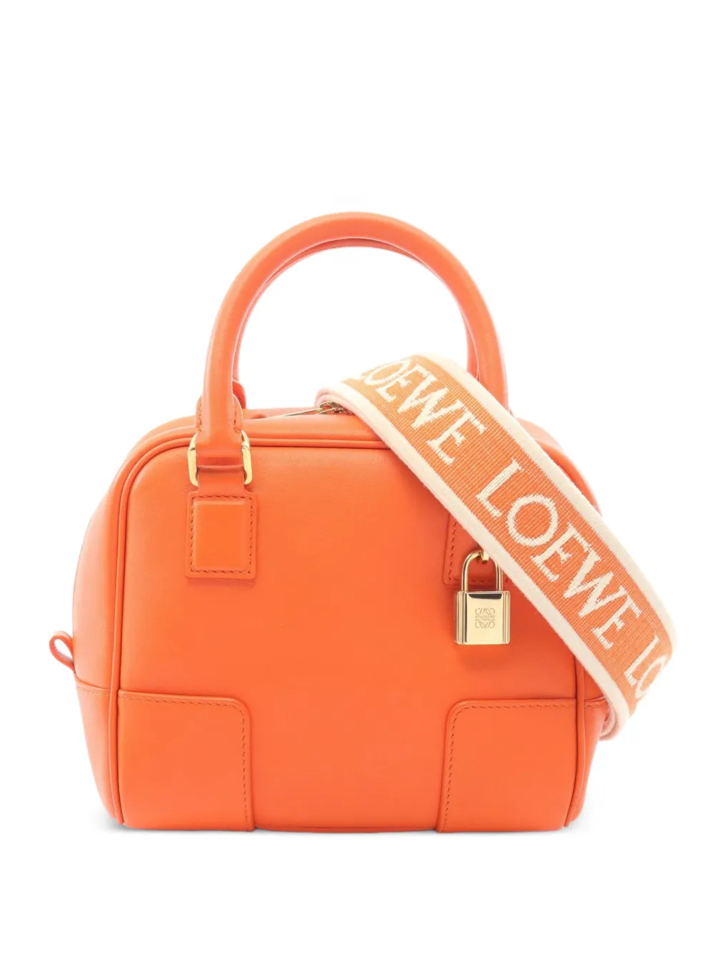 Loewe Pre-Owned 2010s Amazona 16 tote bag - Orange