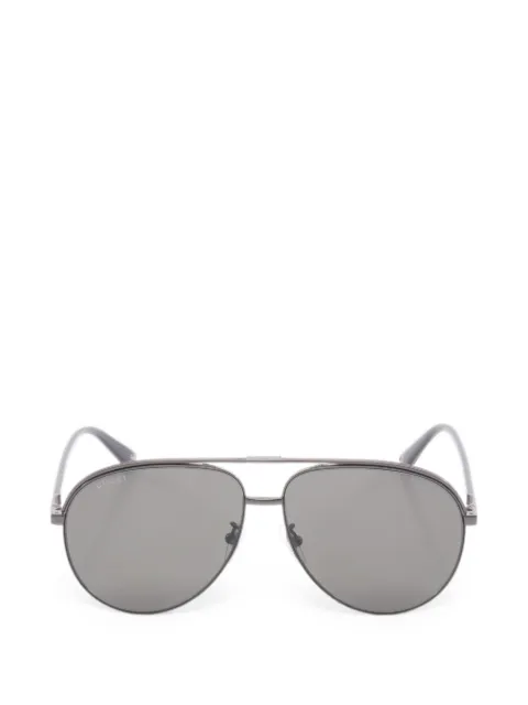 Gucci Pre-Owned pilot-frame sunglasses