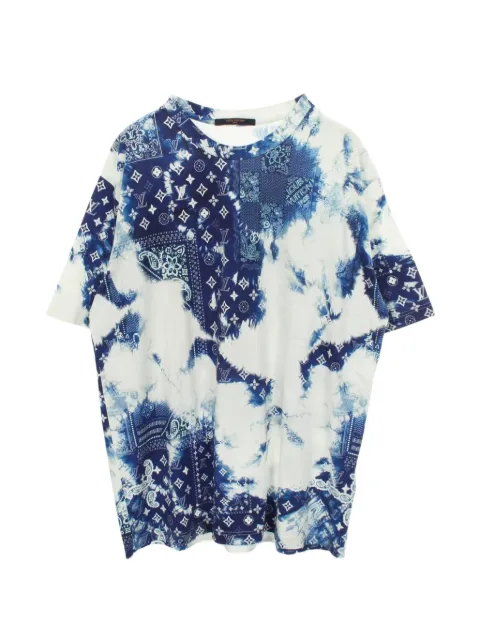 Louis Vuitton Pre-Owned 2010s Monogram bandana T-shirt