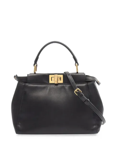 Fendi Pre-Owned mini sac à main Peekaboo en cuir (années 2000)
