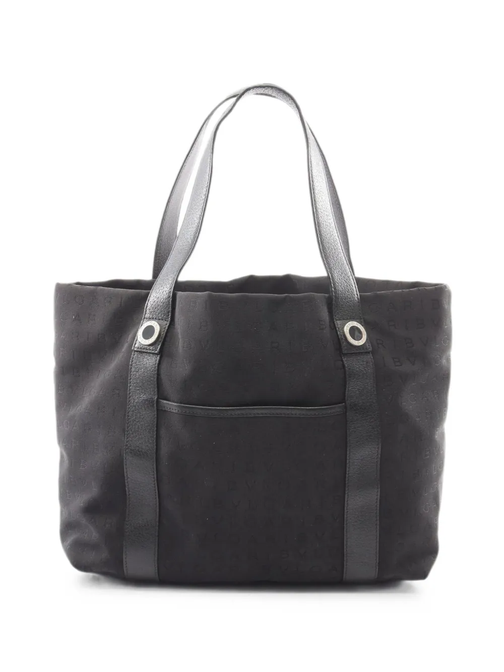 Bvlgari Pre-Owned 2000s Logomania tote bag - Schwarz