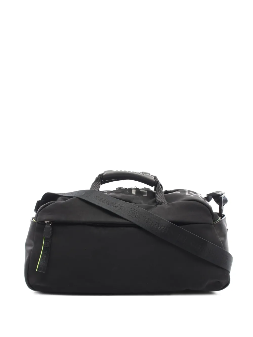 CHANEL Pre-Owned 2004-2005 Sports Line Boston luggage bag - Black