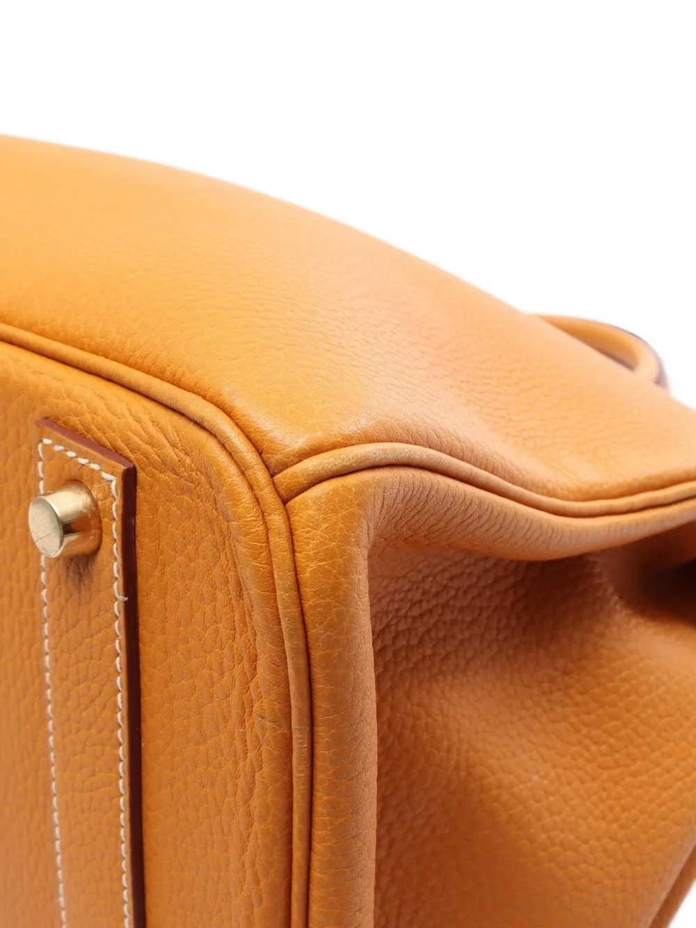 Hermès Pre-owned 2000 40 Birkin Tote Bag in Orange, view 5