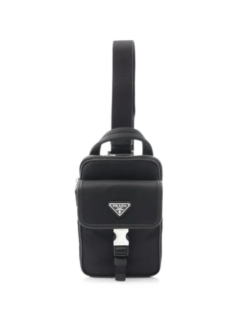 Prada Pre-Owned 2020s Re-Nylon Saffiano shoulder bag