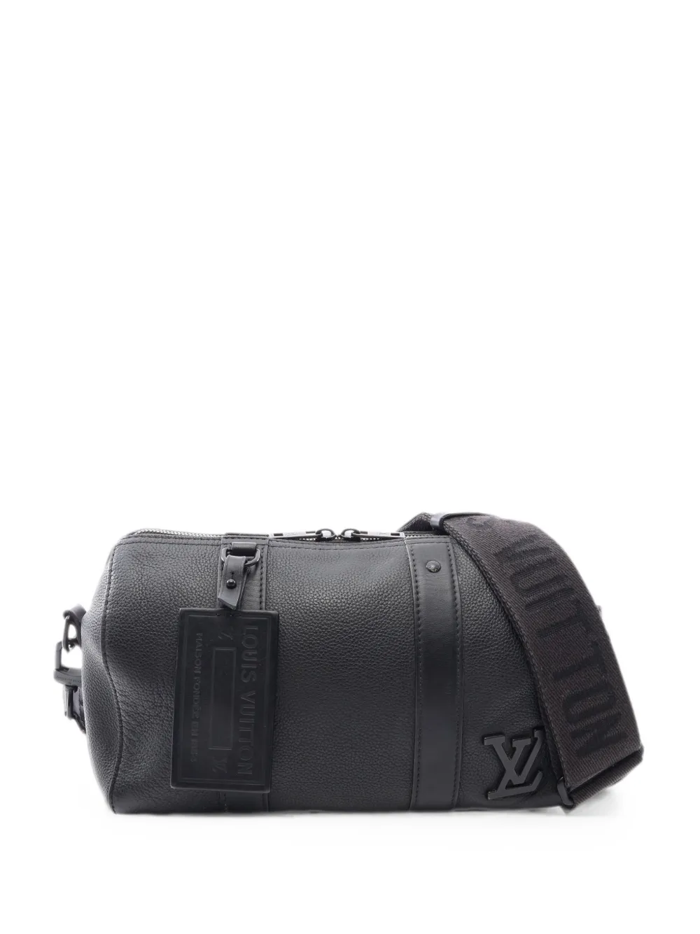 Louis Vuitton Pre-Owned 2000s City Keepall leather shoulder bag - Nero