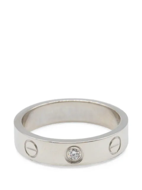 Cartier 2010s mini Love diamond ring