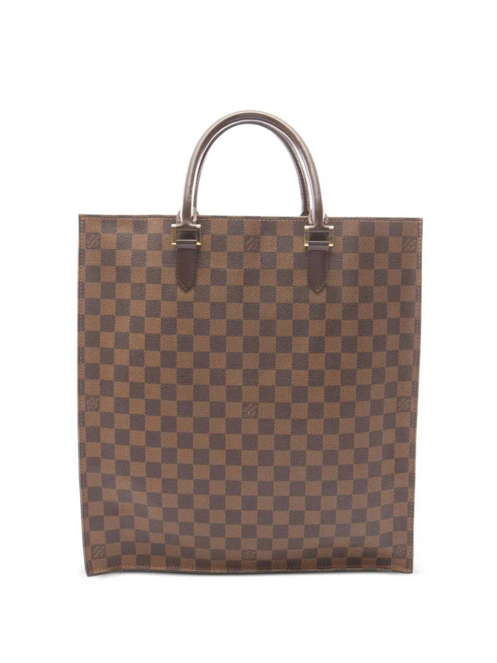 Louis Vuitton Pre-Owned 2005 Large Damier Ebene Sac Plat tote bag - Brown