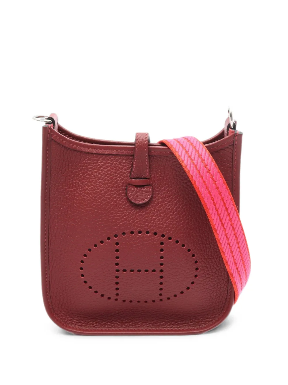 Hermès Pre-Owned 2024 TPM Evelyn Amazon shoulder bag - Red