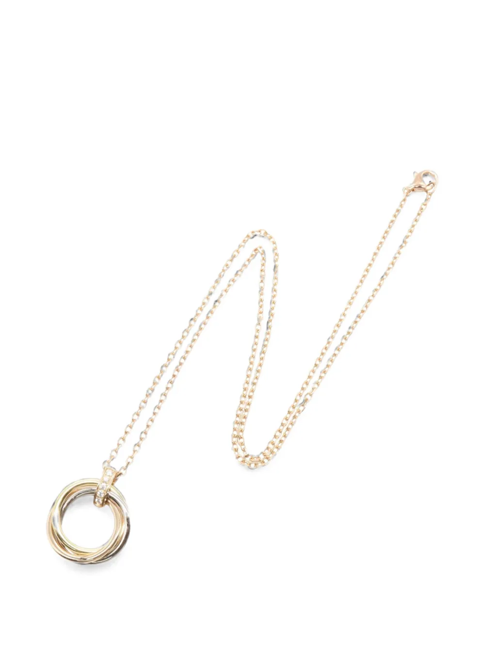 Cartier Collana Trinity con diamanti anni 2010 - Oro