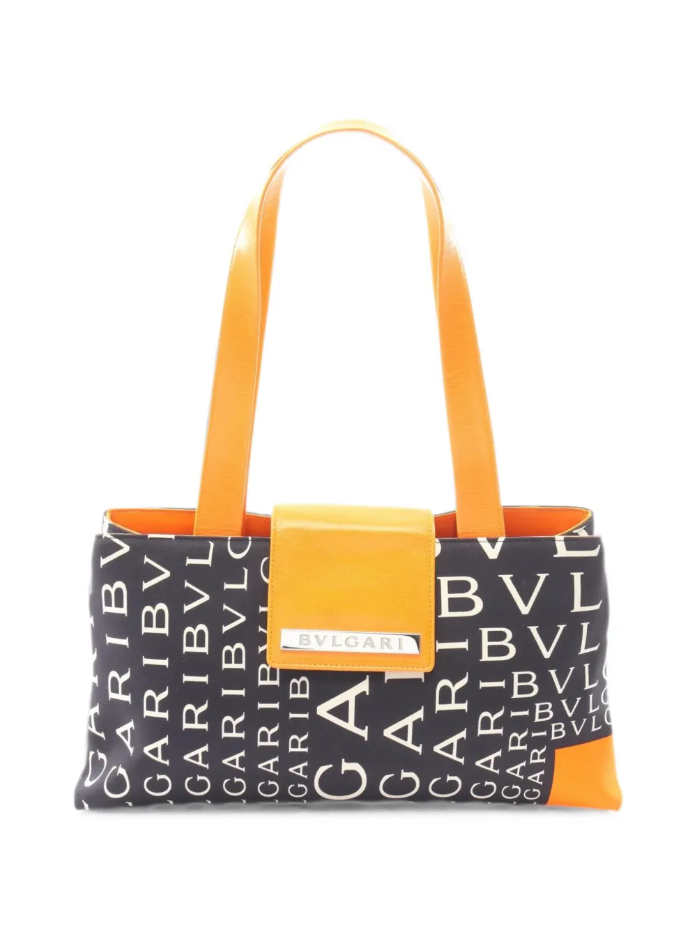 Bvlgari Pre-Owned 2000s Logomania tote bag - Nero