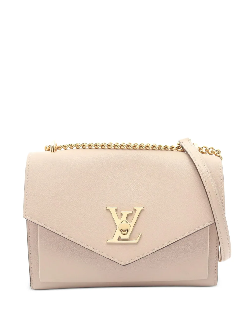 Louis Vuitton Pre-Owned 2010s Mylockme shoulder bag - Nude