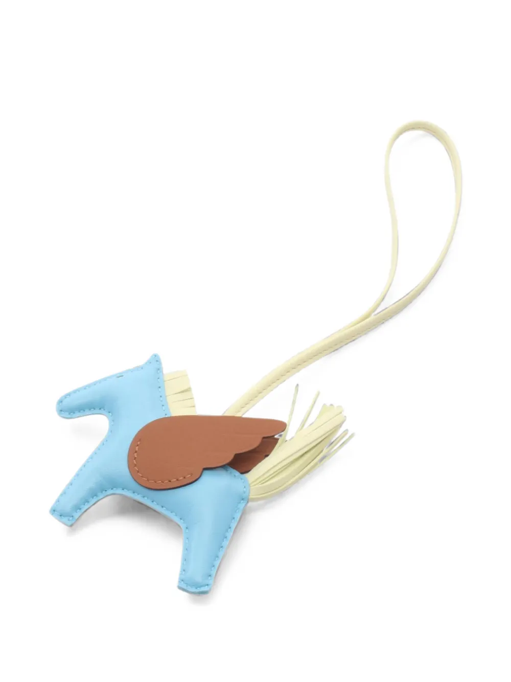 Hermès Pre-Owned 2025 Rodeo Pegasus PM bag charm - Blu