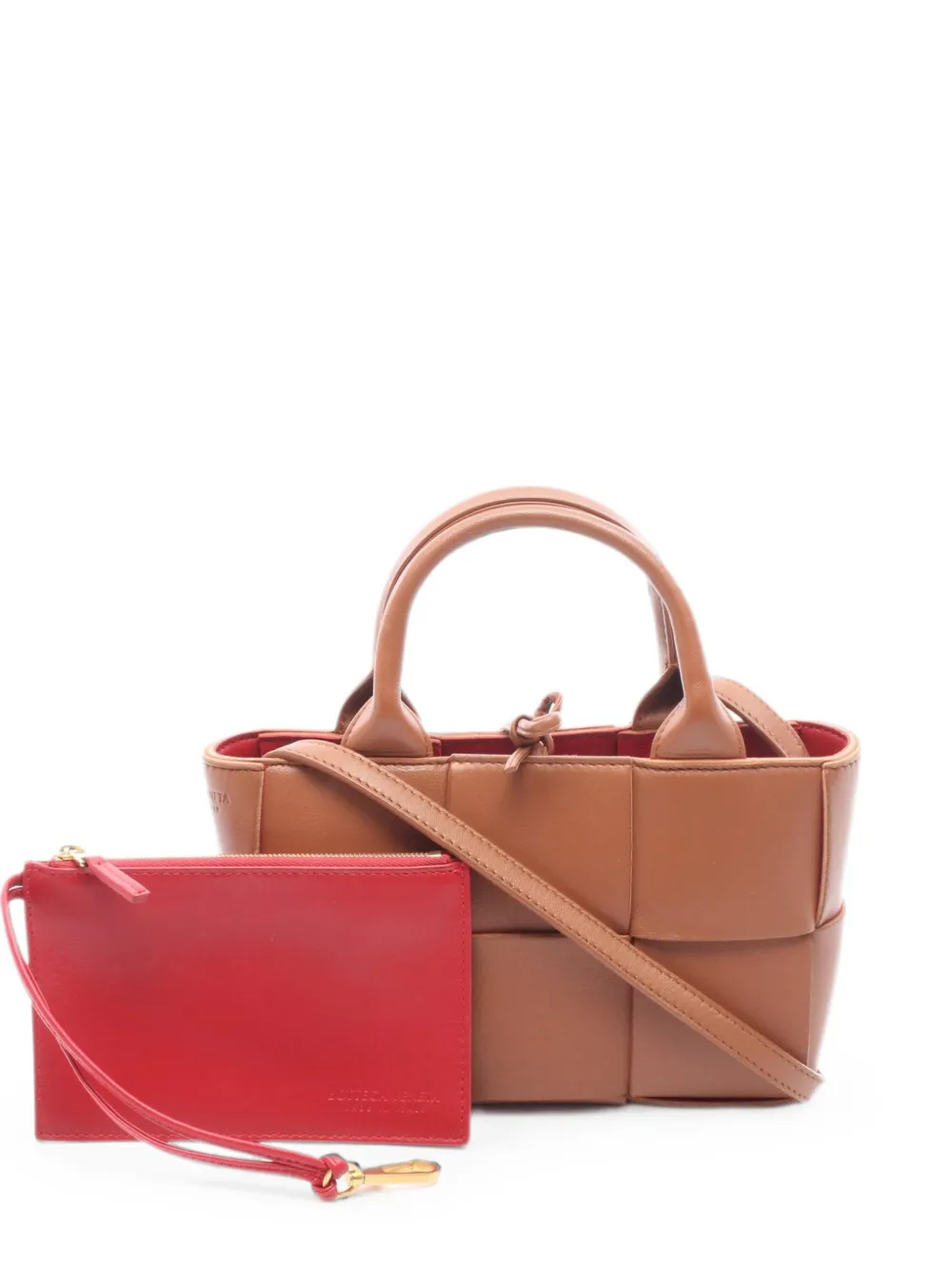 Bottega Veneta Pre-Owned 2010s maxi Arco Tote Bag - Braun