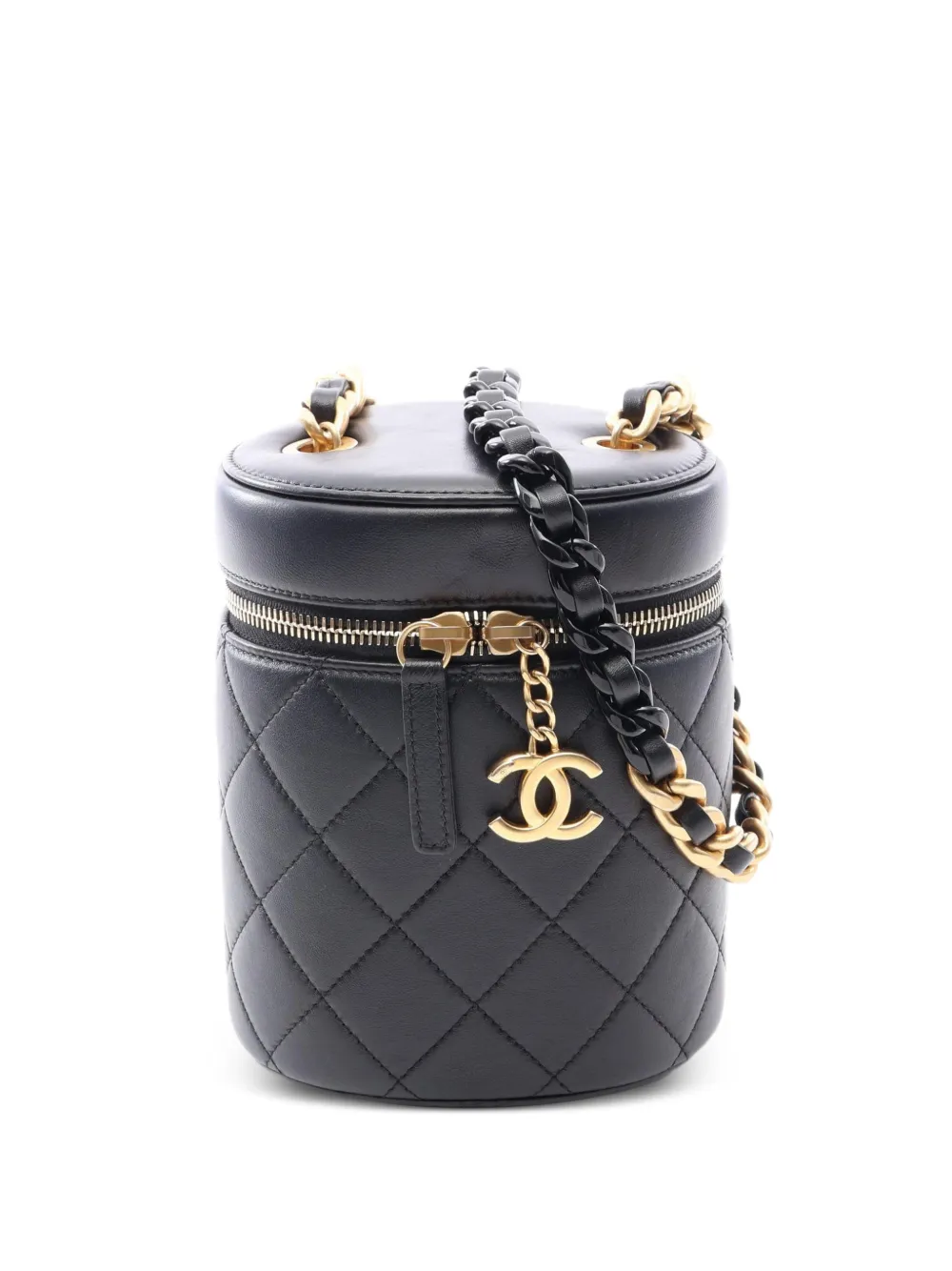CHANEL Pre-Owned 2021 small Vanity shoulder bag - Nero